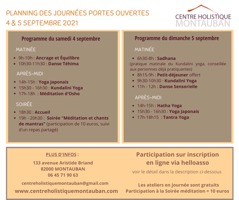 Portes ouvertes du Centre Holistique 2
