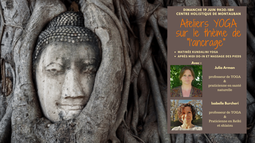 Ateliers YOGA 19 juin : l'Ancrage 1