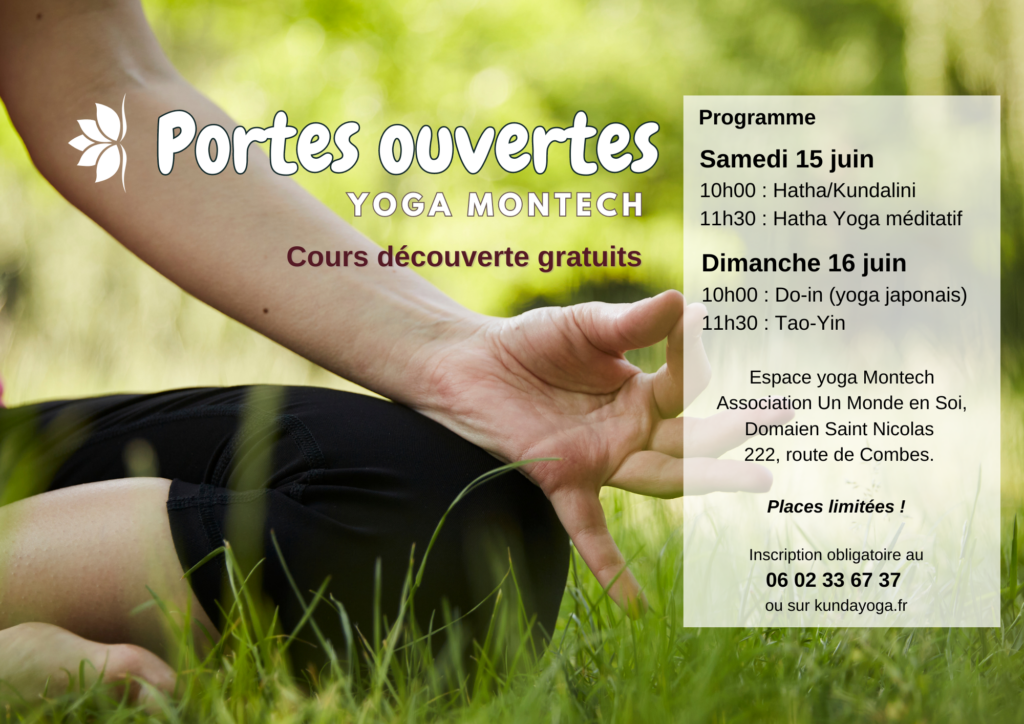 Portes Ouvertes les 15 & 16 juin prochains 1